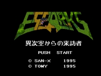 Esparks - Ijikuu Kara no Raihousha (Japan) for snes 