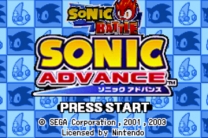 2 in 1 - Sonic Advance & Sonic Battle (E)(Rising Sun) for gba 