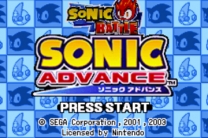 2 in 1 - Sonic Advance & Sonic Battle (E)(Rising Sun) gba download