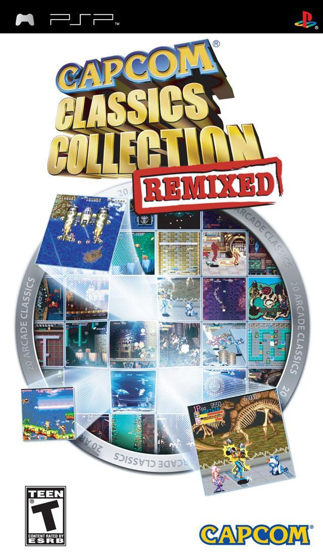 Capcom Classics Collection Remixed for psp 