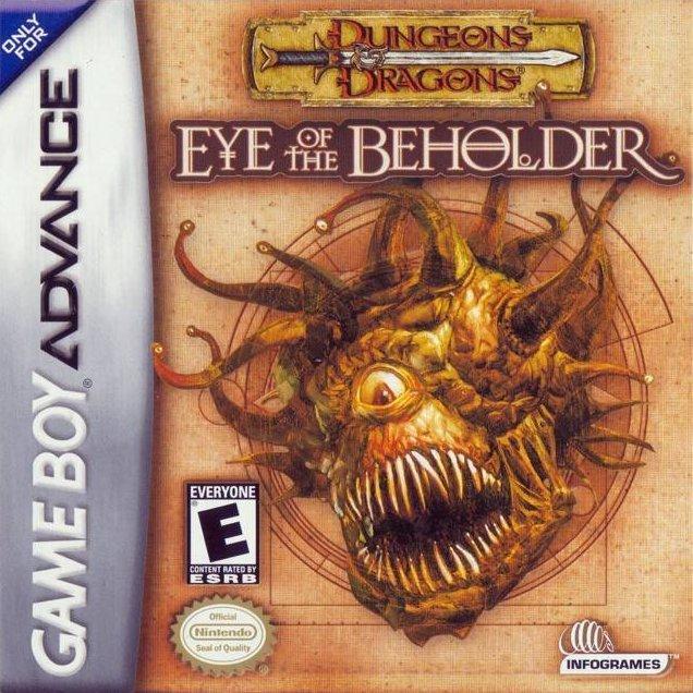 Dungeons & Dragons: Eye Of The Beholder for gba 