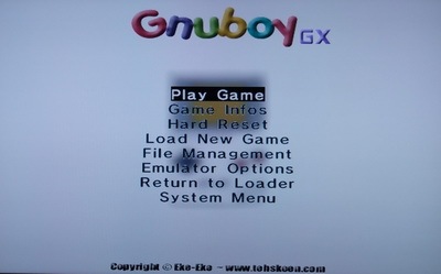 gnuboy 1.0.3 for Gameboy (GB) on Windows