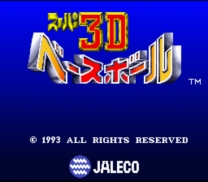 Super 3D Baseball (Japan) snes download