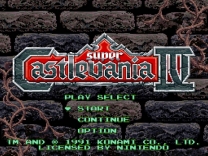 Super Castlevania IV (Europe) for snes 