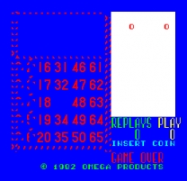 Cal Omega - Game 12.5 (Bingo) for mame 