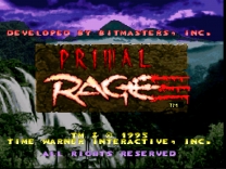 Primal Rage (USA) (Beta) for snes 