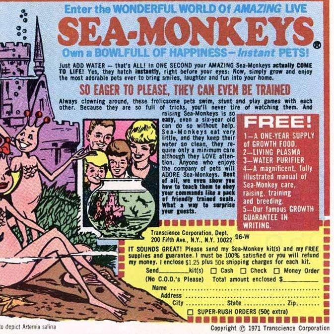 Sea Monkeys for psx 