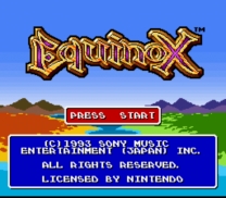 Equinox (Europe) for snes 