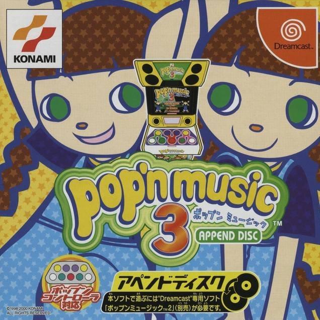 Pop'n Music 3 Append Disc for psx 