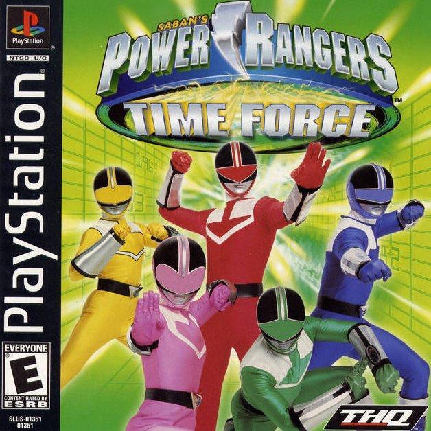 Power Rangers Time Force for psx 