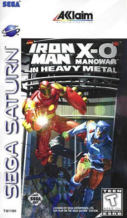 Iron Man and X-O Manowar in Heavy Metal for psx 