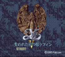 Ys V - Ushinawareta Suna no Miyako Kefin (Japan) for super-nintendo 