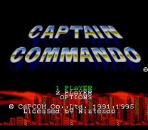 Captain Commando (Europe) for snes 