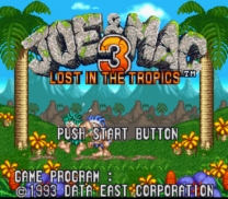 Joe & Mac 3 - Lost in the Tropics (Europe) (En,Fr,De) (Beta) for super-nintendo 