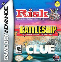 3 In 1 - Risk BattleShip Clue for gba 