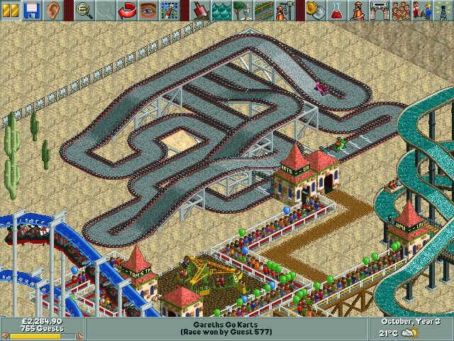 RollerCoaster Tycoon for xbox 