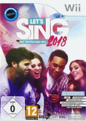 Let's Sing 2018 for wii 