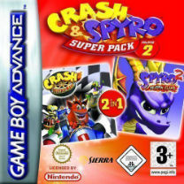 2 In 1 - Spyro 2 - Season Of Flame & Crash Nitro Kart (E) gba download