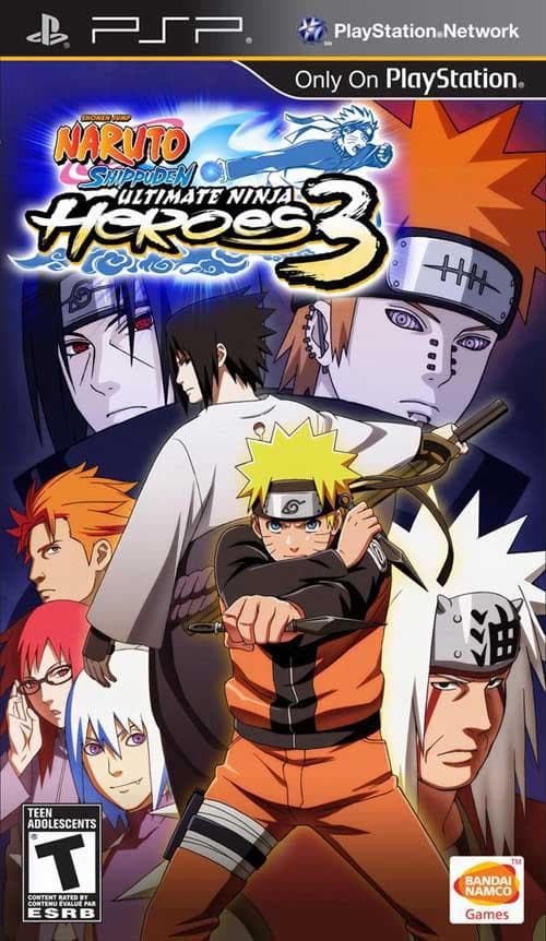 Naruto Shippuden: Ultimate Ninja Heroes 3 for psp 