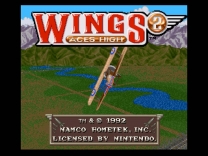 Wings 2 - Aces High (USA) for snes 