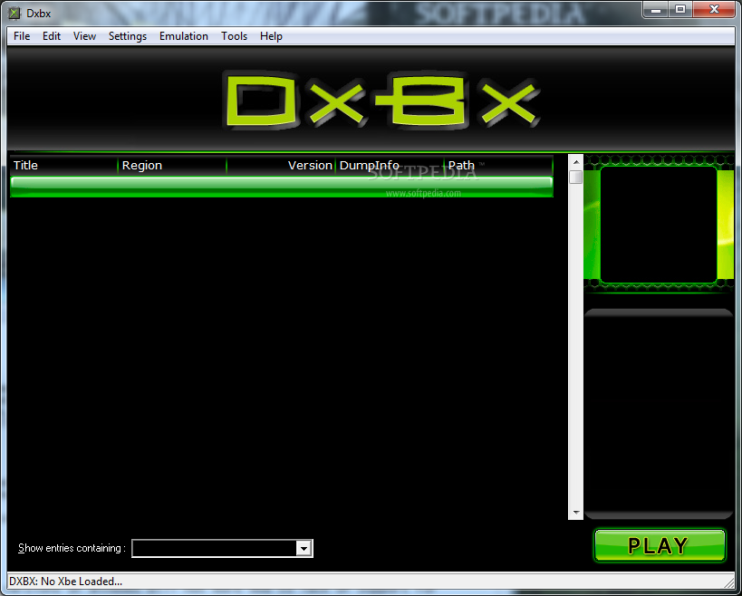 Dxbx for Xbox on Windows