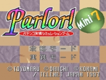 Parlor! Mini 7 - Pachinko Jikki Simulation Game (Japan) snes download