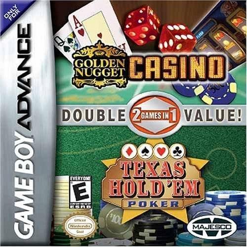 Golden Nugget Casino/Texas Hold 'em Double Pack for gba 
