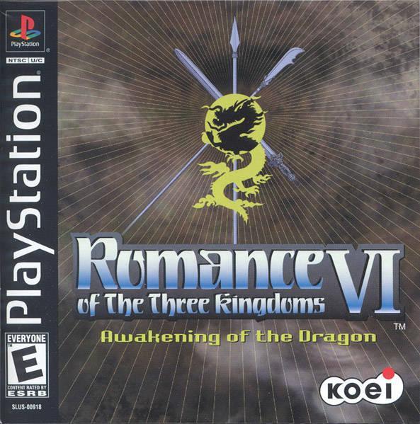 Romance of the Three Kingdoms VI: Awakening of the Dragon for psx 