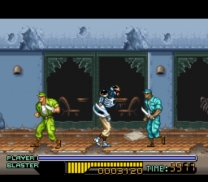 Ninjawarriors, The (Europe) for super-nintendo 