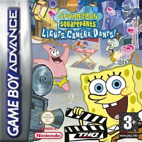 Spongebob Squarepants: Lights, Camera, Pants! for gameboy-advance 