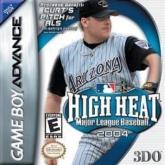 High Heat Major League Baseball 2004 for gba 