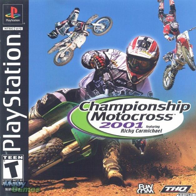 Championship Motocross 2001 Featuring Ricky Carmichael for psx 