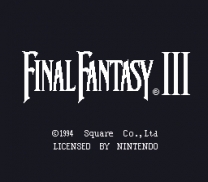 Final Fantasy III (USA) [Hack by SageAcrin v1.06] (Evil Type) for snes 