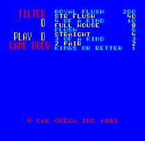 Cal Omega - Game 20.8 (Winner's Choice) for mame 