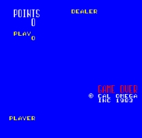 Cal Omega - Game 20.4 (Super Blackjack) for mame 