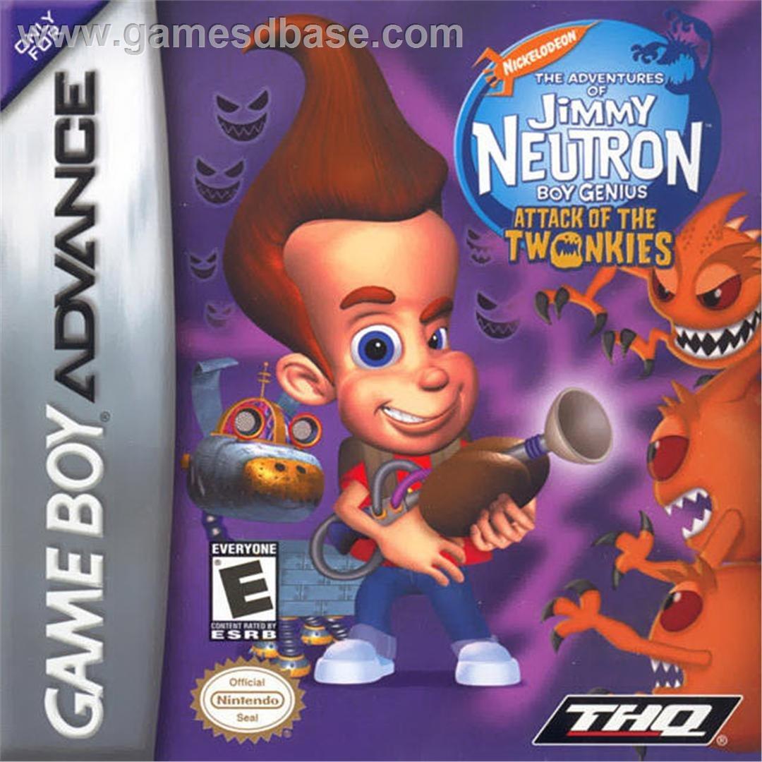 The Adventures Of Jimmy Neutron Boy Genius: Attack Of The Twonkies for gba 