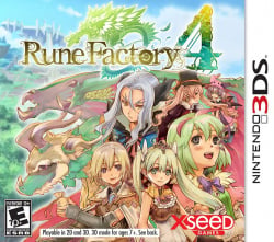 Rune Factory 4 for 3ds 