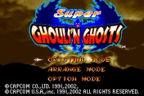 Super Ghouls N Ghosts (U)(Mode7) gba download